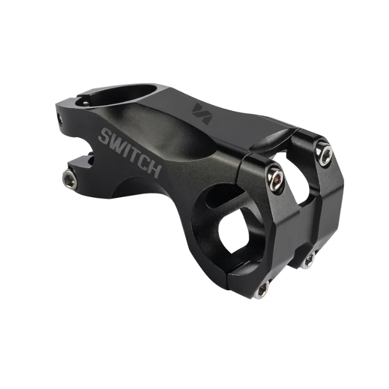 Potence VTT Switch Steep Alu Cnc Noir Cintre 31.8 mm Angle -19° L 80 mm