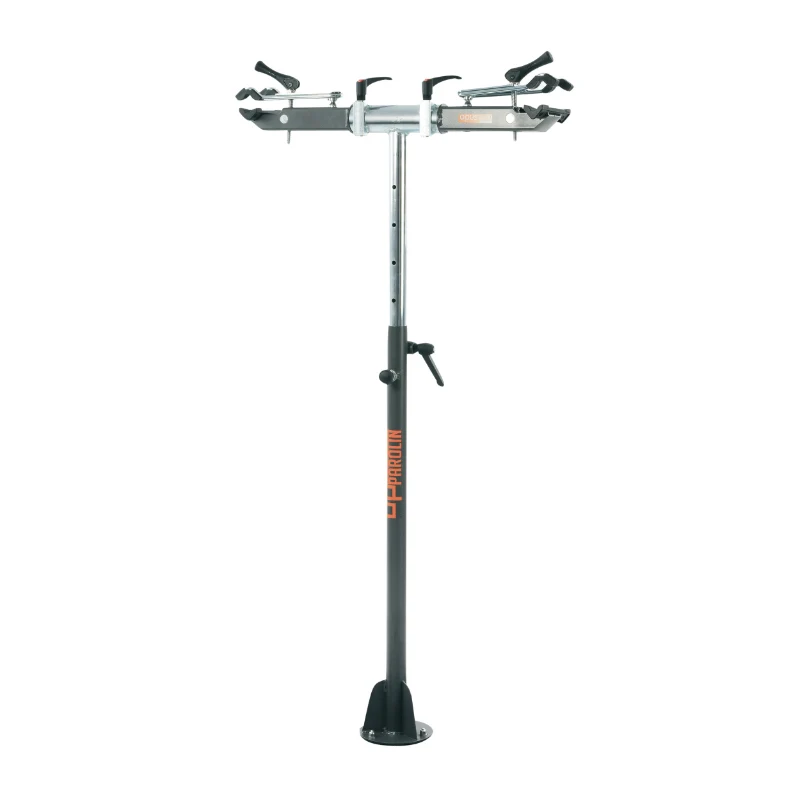 Pied D'Atelier De Réparation Vélo Professionnel Officine Parolin Opus Double Supporte 50Kgs Sur Chaque Bras - Sans Plaque Métal Au Sol -Gist-
