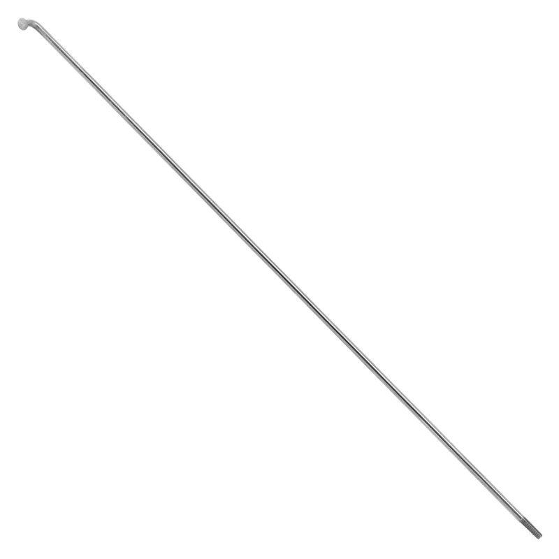 Rayon E-Bike INOX Argent 2.3 mm L 162 mm Tête Coudée (Vendu A L'Unite Sans Écrou) - Voir 185897 Pour Écrou