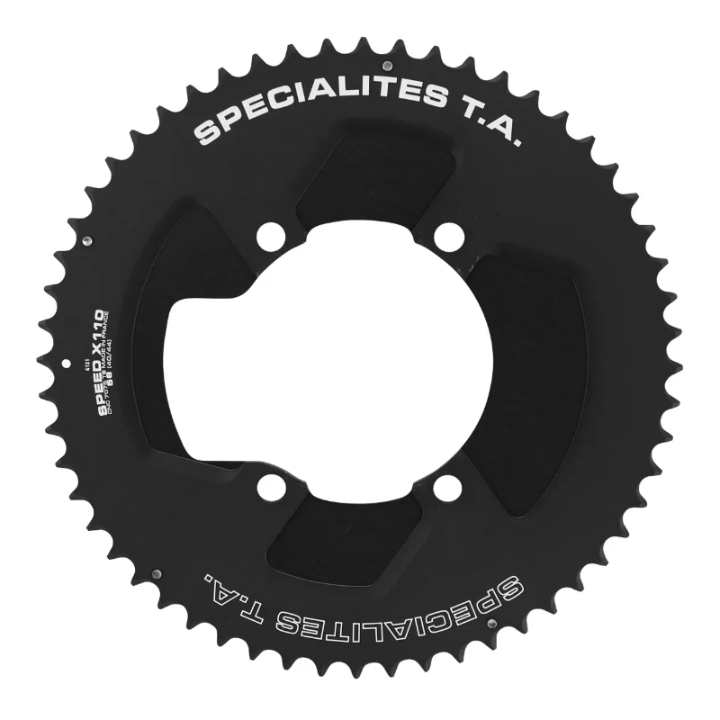 Plateau Route 4 branches Ø 110 Pour Shimano Ultegra R8000 - 6800 Ta Speed 2-X110 (Aero) 56 dents Extérieur Compatible 105 5800+R7000-Dura Ace 9000+9100 Noir Ø 110 Pour Shimano Ultegra R8000 - 6800 Ta Speed 2-X110 (Aero) 11V. (Penser A Commander Le