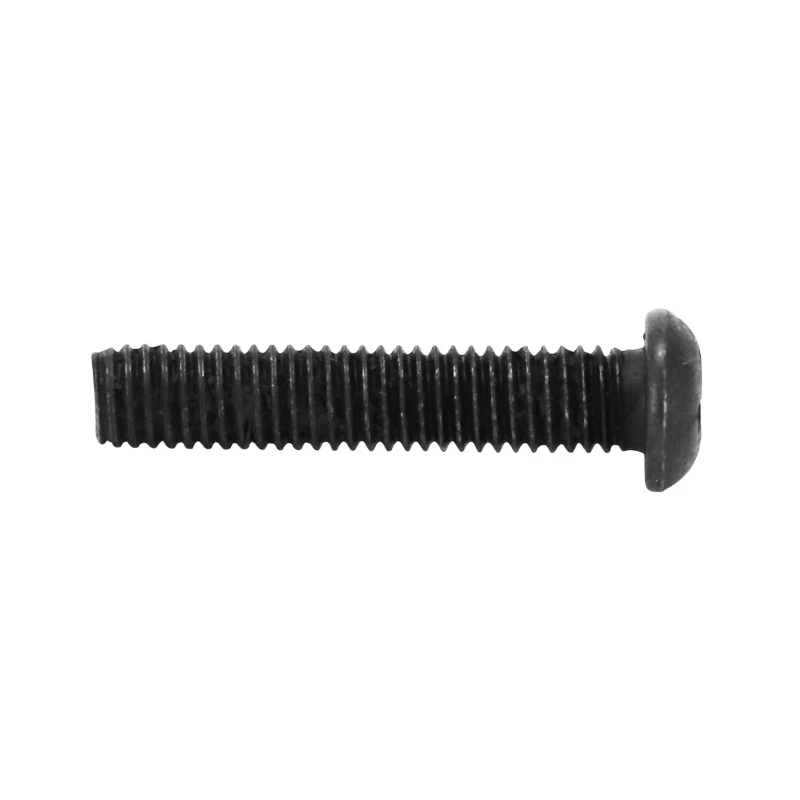 Vis A Metaux Tête Cylindrique M5 X 40 mm Noir (Sachet De 10 Pieces)