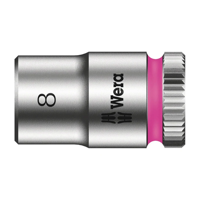 Douille Wera 8790 Hma Zyklop 1-4 Diam 8 mm (Vendu A L'Unite) -Marque Allemande Pour Les Ateliers-
