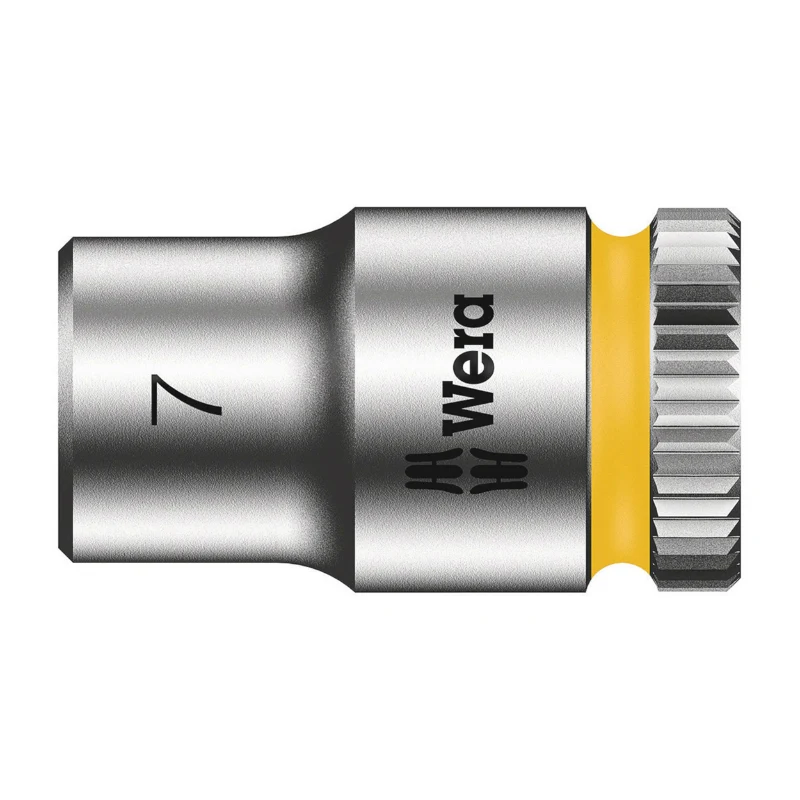 Douille Wera 8790 Hma Zyklop 1-4 Diam 7 mm (Vendu A L'Unite) -Marque Allemande Pour Les Ateliers-