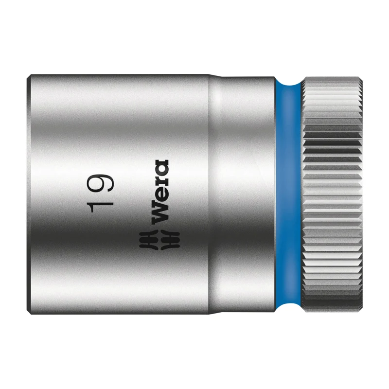 Douille Wera 8790 Hmc Zyklop 1-2 Diam 19 mm (Vendu A L'Unite) -Marque Allemande Pour Les Ateliers-
