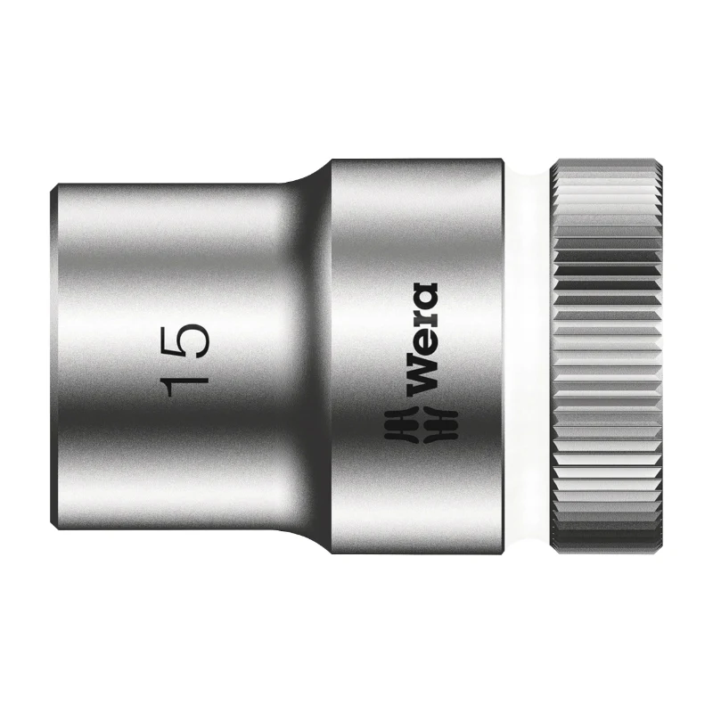 Douille Wera 8790 Hmc Zyklop 1-2 Diam 15 mm (Vendu A L'Unite) -Marque Allemande Pour Les Ateliers-