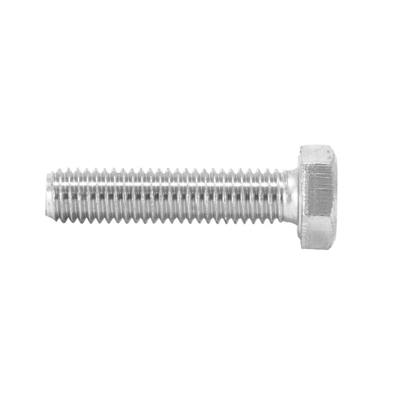 Vis Tête Hexagonale M8 X 20 mm Acier Zingue (Sachet De 10 Pieces)