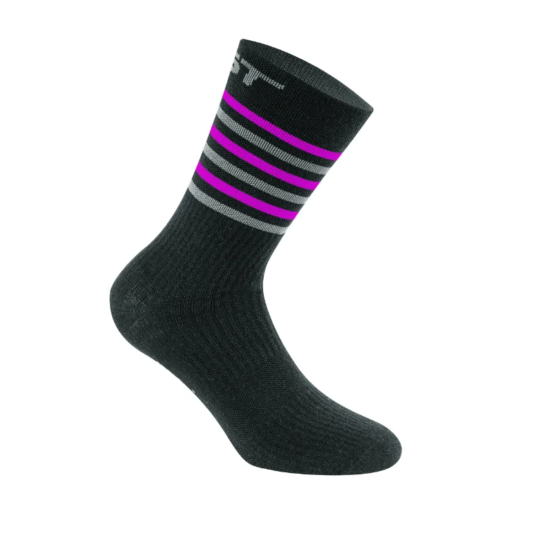Chaussettes - Socquettes Hiver Gist Climatic Noir-Violet 44-47 (Paire) Antibacterien