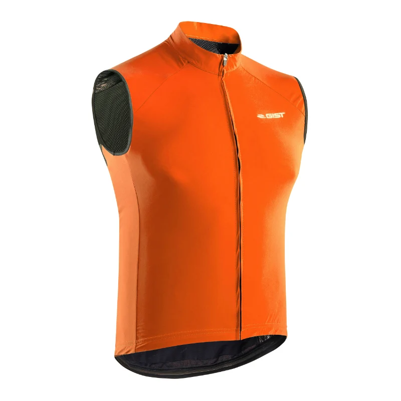 Coupe Vent Gist Micron Orange Sans Manche XL
