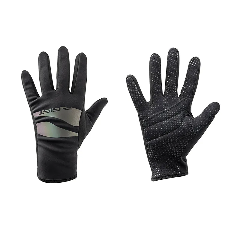 Gants Vélo Hiver Long Gist Sonic Confort Membrane Anti Pluie Noir S (Paire Sur Carte) Compatible Ecran Tactile