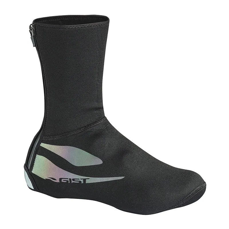 Couvre Chaussure Hiver Route Gist Neoprene 3 mm Noir 45-46 (Velcro) (Paire)