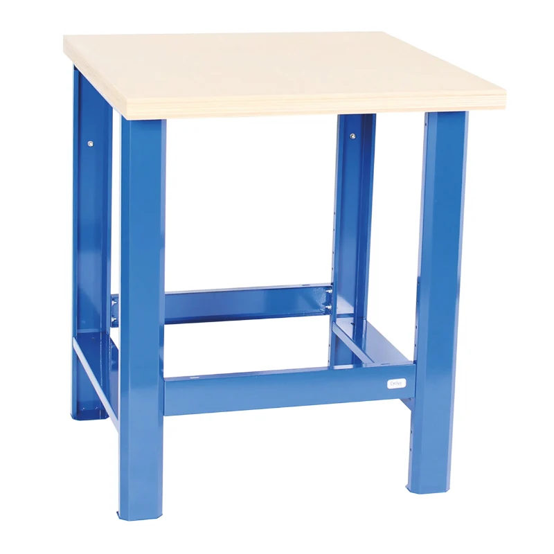 Etabli-Table De Travail Cyclus Pro 750 X 750 X 895 mm Bleu (Vendu A L'Unite) -Made In Cee-