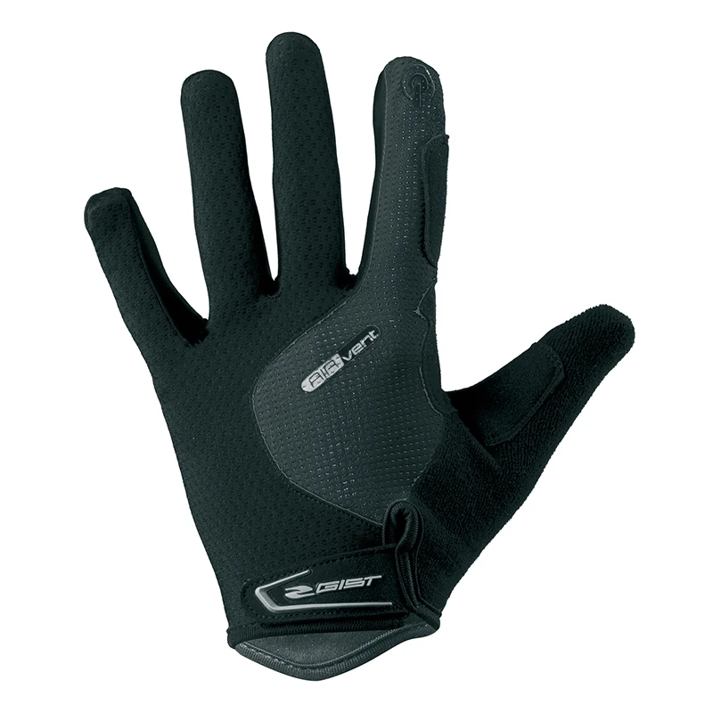 Gants Vélo VTT Long Gist Hero Gel Noir XXL (Paire Sur Carte) Compatible Ecran Tactile