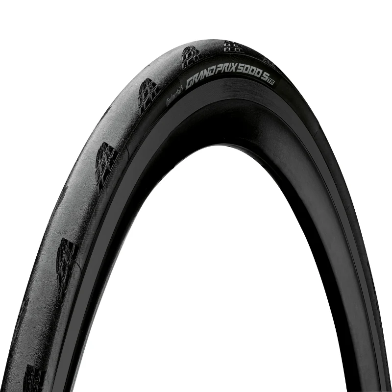Pneu Route 700 X 25 Continental Grand Prix 5000S Noir Tubeless Ready Ts (25-622) -Gp5000 Str-