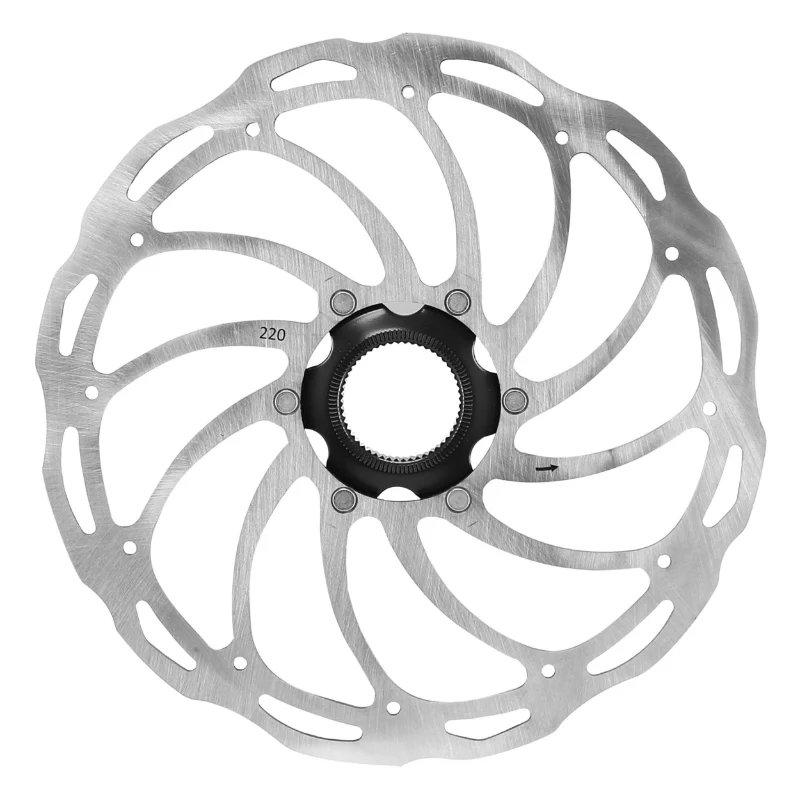 Disque De Frein VTT Centerlock Newton Brakco Compatible Shimano Et Autres 220 mm Compatible Shimano