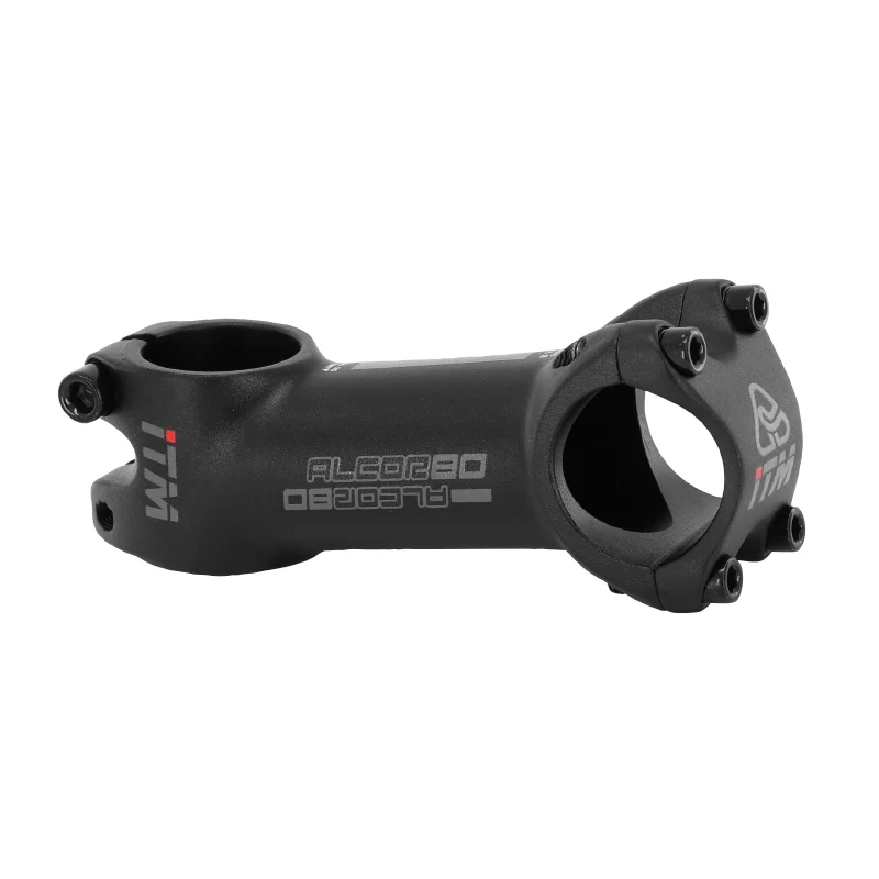 Potence Route-VTT Itm Alcor Noir Deco Mat Reversible 31,8 Angle 10° L 60 mm 164G