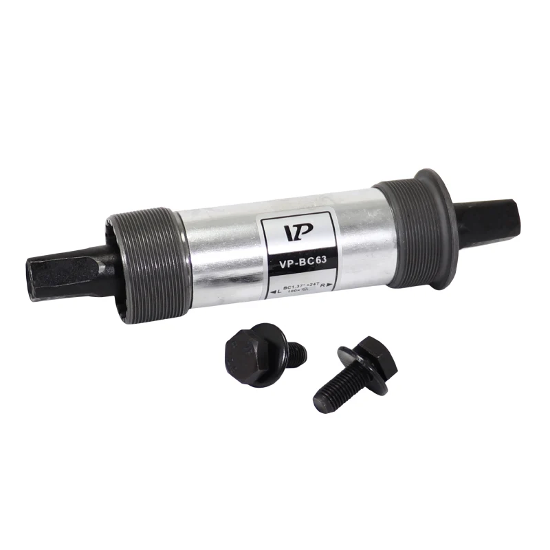 Boîtier Pédalier Vp Carré A Roulement 164 mm Filetage Anglais - Bsc - 1,37X24 (Boite De 100 mm) Pour Fat Bike