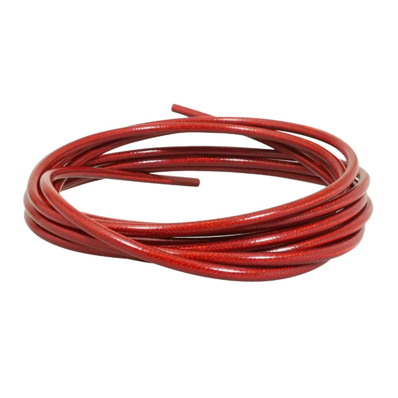 Durite Frein Disque Brakco Type Aviation Universel Renforcé Compatible Shimano Sram Magura Et Autres Frein Rouge 3M - Gaine Hydraulique -