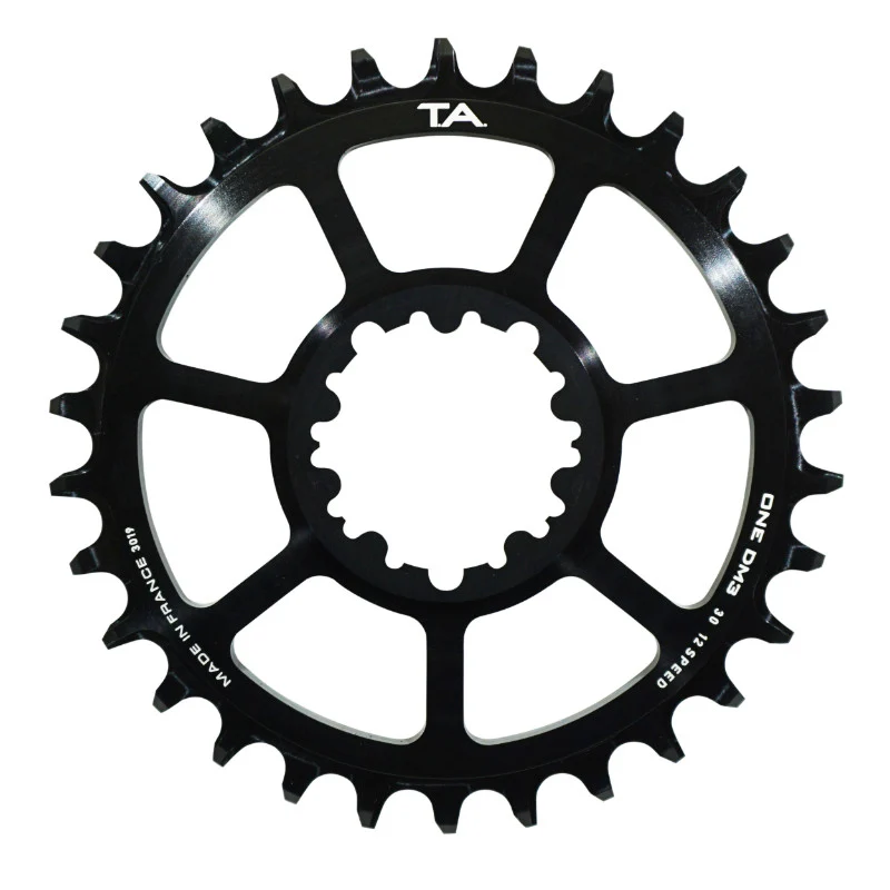 Plateau VTT Direct Mount Pour Sram Gx - Xx1 - X01 Ta Dm3 30 dents 11-12V. Noir Narrow Wide (Transmission Boost Deport 3 mm)