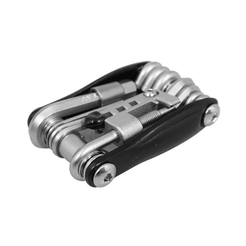 Outil Multifonction Newton 15 Fonctions Chc 2-2.5-3-4-5-6-8 + Torx 25-10 + Tournevis Plat Et Cruciforme + Derive-Chaîne 9-10-11V Et Clés A Rayon 2-2.2