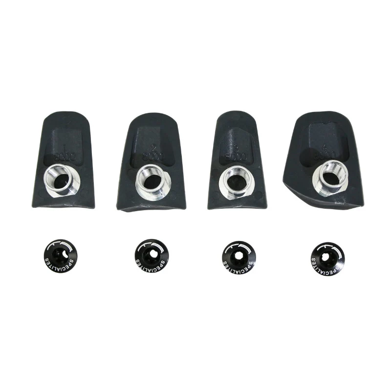 Intravis - Capot Pédalier Ta Compatible Ultegra R8000 Noir Pour Plateau X110 (Jeu De 4) - Vis Et Cheminee