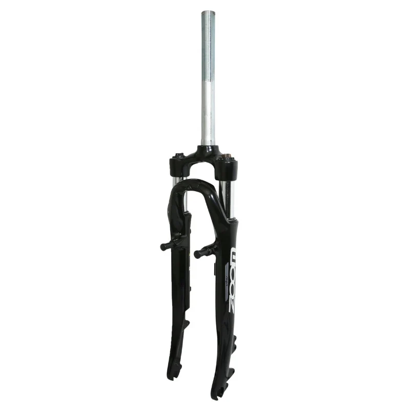 Fourche VTC 28 " 700X35 Zoom 730 Alu Ressort Noir Deb. 50 mm Pivot (240-75) Filete 1"-25,4 Compatible V-Brake-Disque