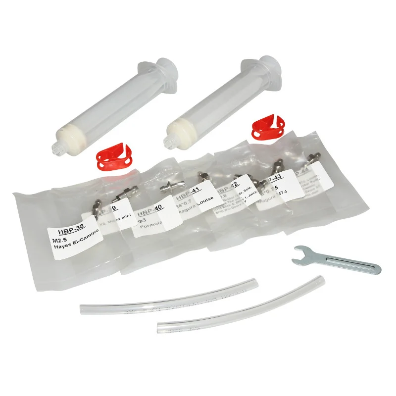 Outil Kit Purge Frein Disque P2R Pour Frein Hydraulique Huile Minerale Et Dot (Avec Adaptateurs) Compatible Zoom