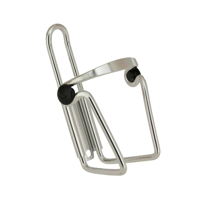 Porte Bidon Newton N1 Alu Argent Avec Pastilles Anti-Vibration (Sur Carte)