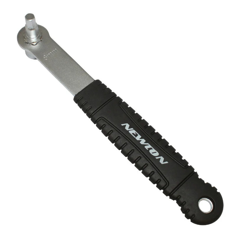 Outil Arrache Manivelle Pour Vis Axe De Pédalier Newton Avec Poignée (Embout 6 Pans 8 mm Et Douille De 14 mm)