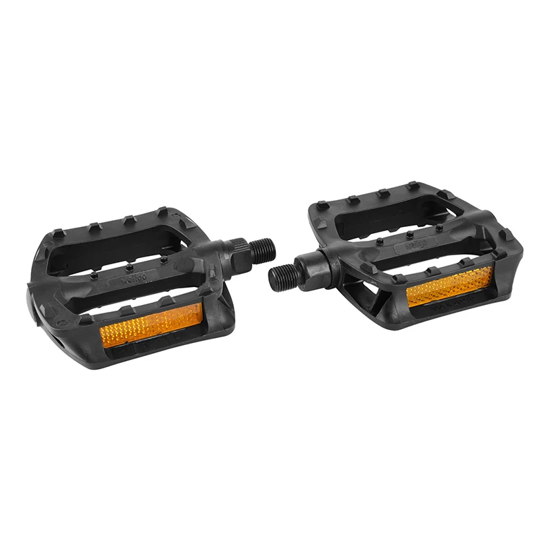 Pédale BMX Newton Résine Noir 1-2" Roulement Du (Paire Sur Carte)
