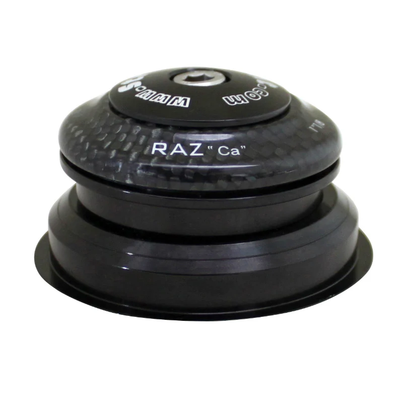 Jeu Direction Semi Intégré 1"1-8 Raz Alu (Cuvette Superieure 44 mm Et Aheadset 1"1-2 Cuvette Inferieure 56 mm) Stronglight Mega Oversize Cuvette Superieure Carbone