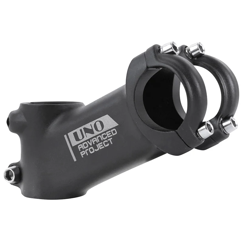 Potence Route-VTT Noir Capot Noir Releve 25° 31.8 L 90 mm