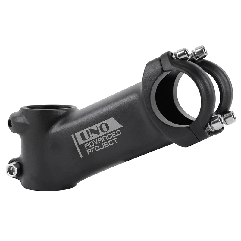 Potence Route-VTT Noir Capot Noir Releve 25° 31.8 L 100 mm