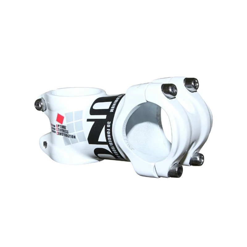 Potence Route Uno U1 Alu 6061 Blanc Reversible 7° 31,8 L 110 mm
