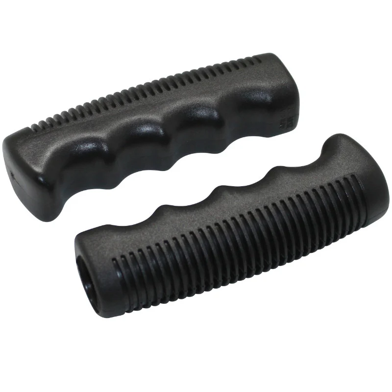 Poignée City Caoutchouc Noir Preforme 110 mm (Paire) Ø 22