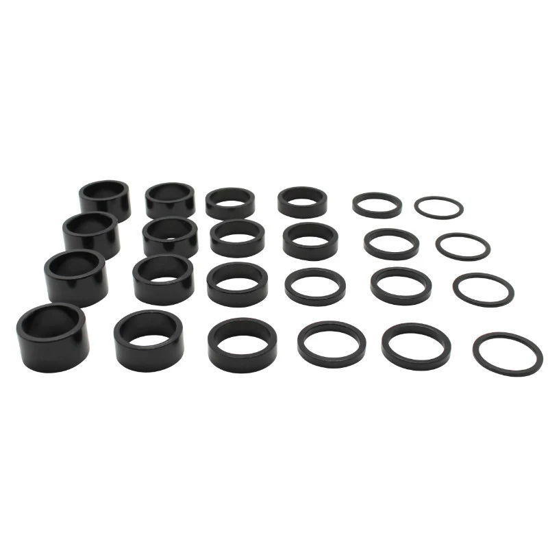 Entretoise Direction Alu Noir 1"1-8-28.6 (Boite Contient 4X2 mm-6X5 mm-6X10 mm-4X15 mm-4X20 mm)