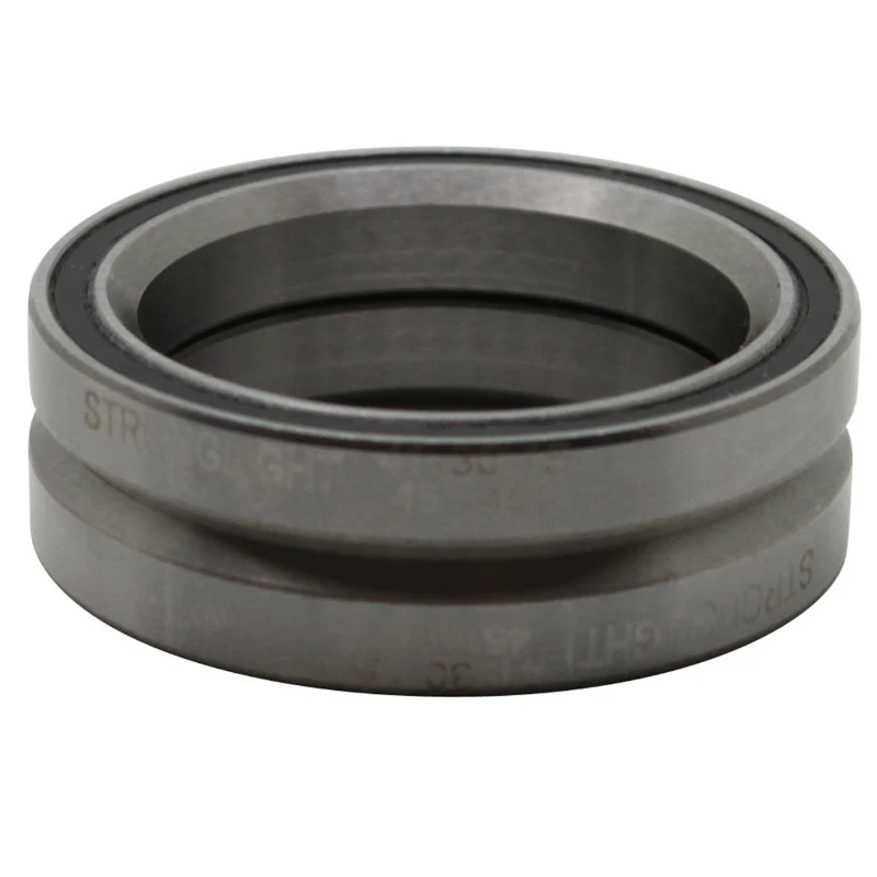 Roulement Jeu Direction Stronglight 1" 1-8 Raz Carbone A Contact Angulaire (Paire) - Ext 41 mm Int 30.10 mm Epais 6.70 mm