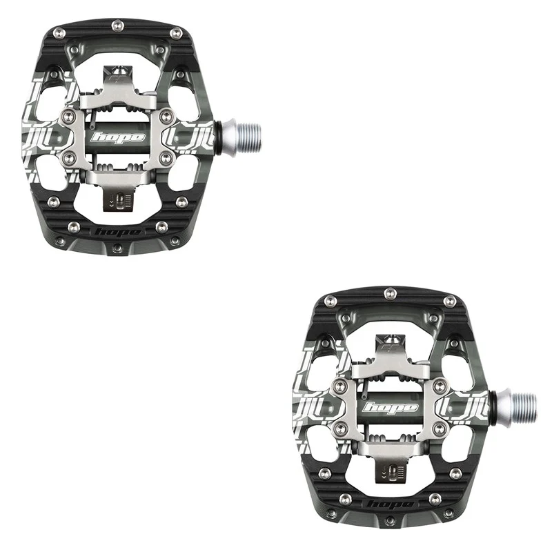 Hope Union Gravity Pedals Pair Smoke
