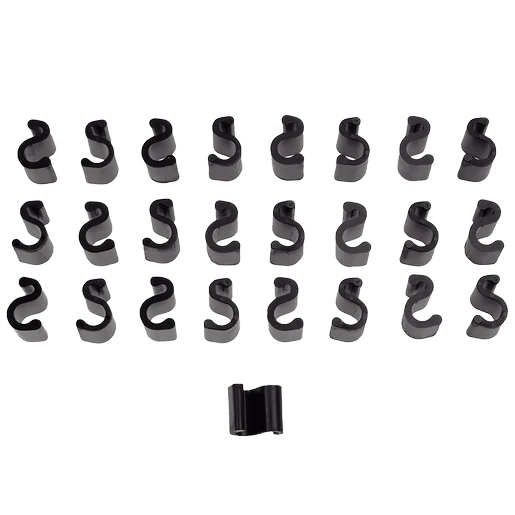 Clips en S pour passage de durite