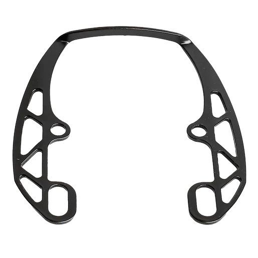 Platine de montage EVO2 XL (+15 mm) pour un frein, noire