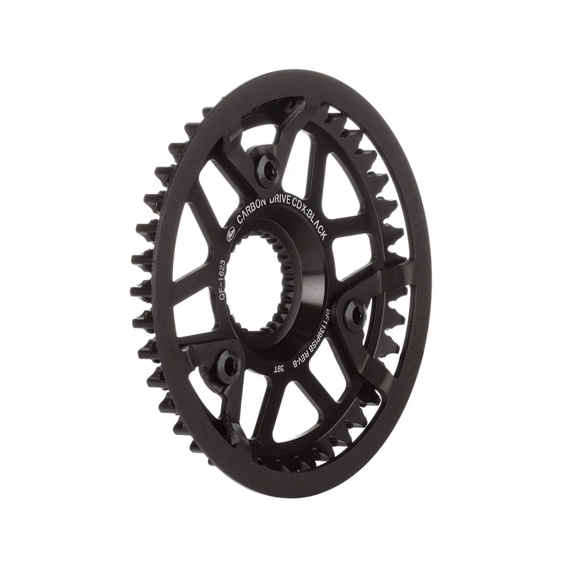 Gates CDX Fin Line pignon 39 dents Pinion noir
