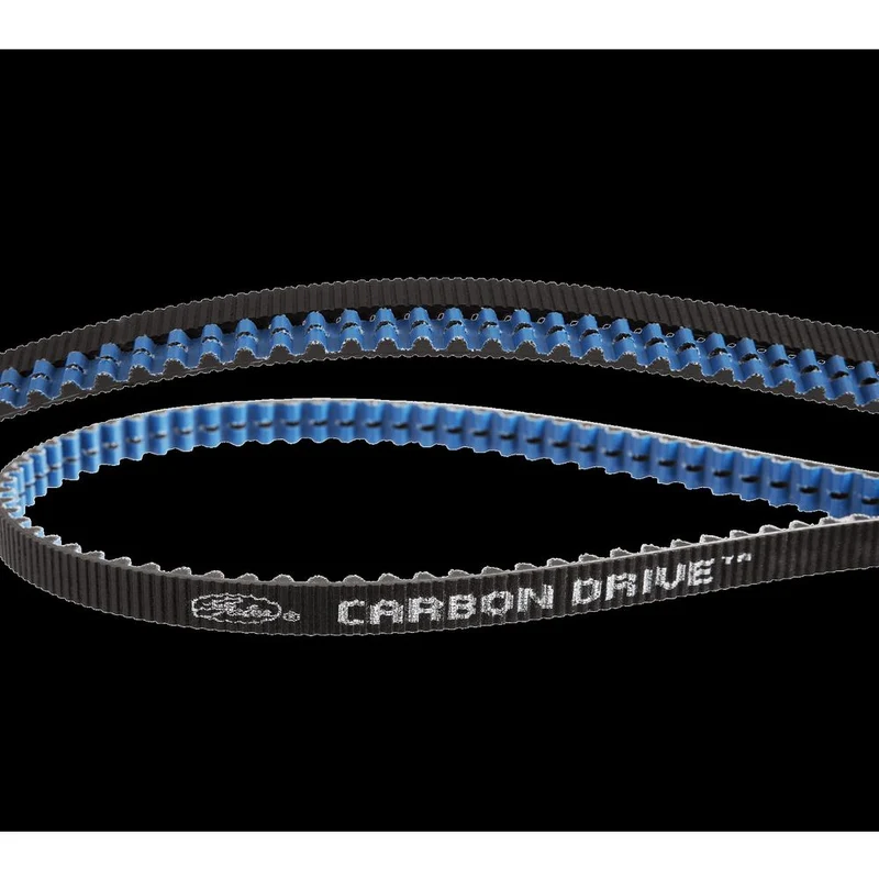 Courroie carbone Gates CDX Carbon Drive 125 dents noir/bleu