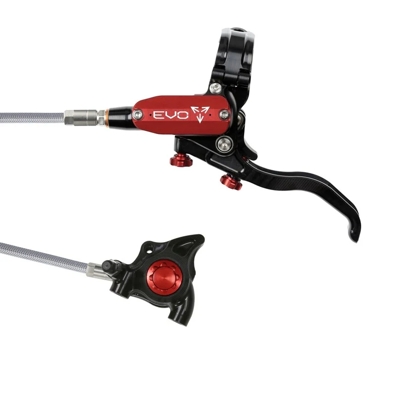 Hope Tech 4 EVO X2 Flatmount Braided No Rotor