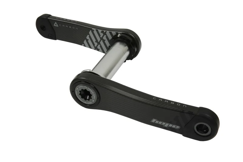 Hope Carbon Crankset 73mm Wide Smoke