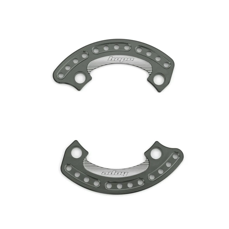 Hope 1/4 Bash Plate 104mm Smoke Pair